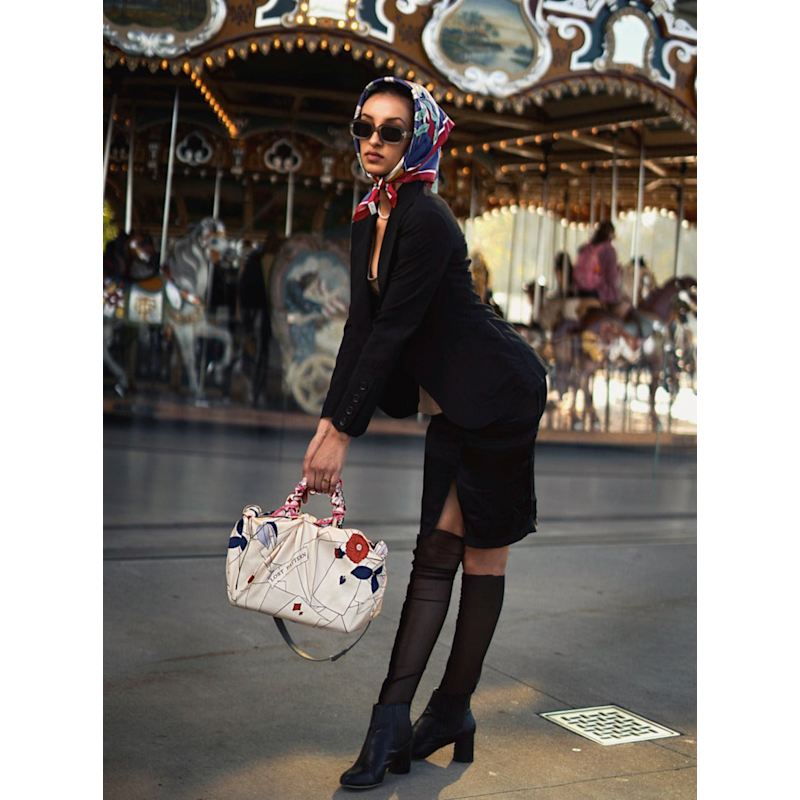 LV ヴァージルアブロー モノグラム アニマルマスクカバー バンダナ LV