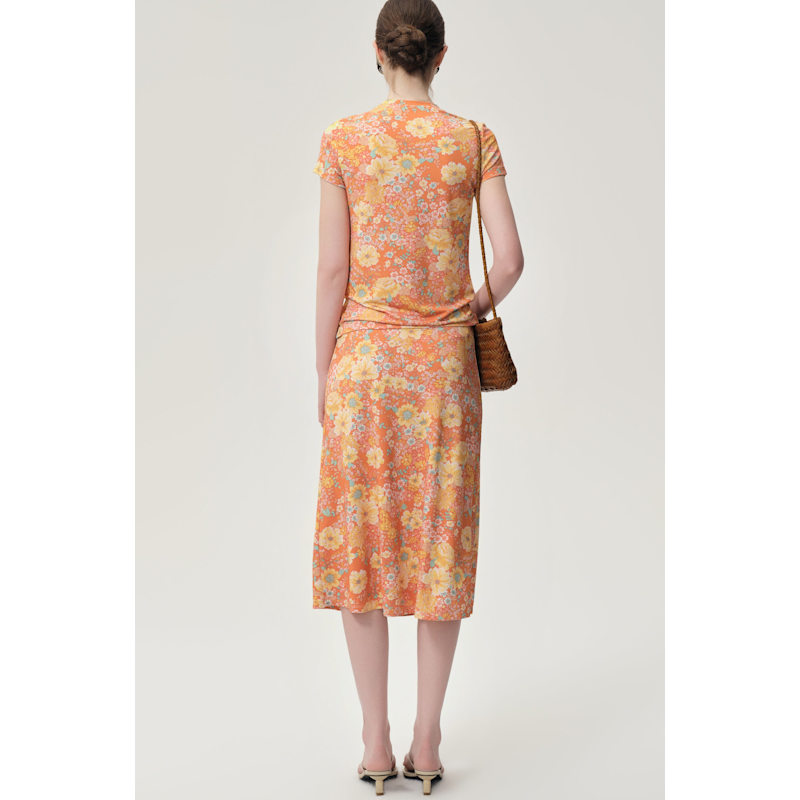 Thumbnail of Daisy Viscose Jersey Midi Skirt image