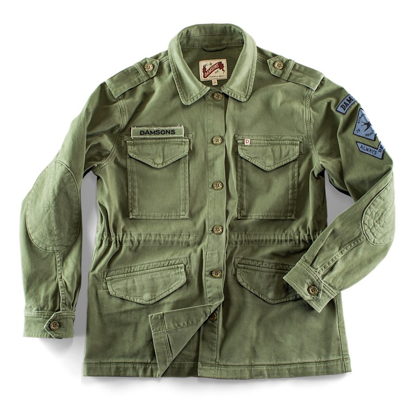 Thumbnail of Damsons Combat Jacket Army Green image