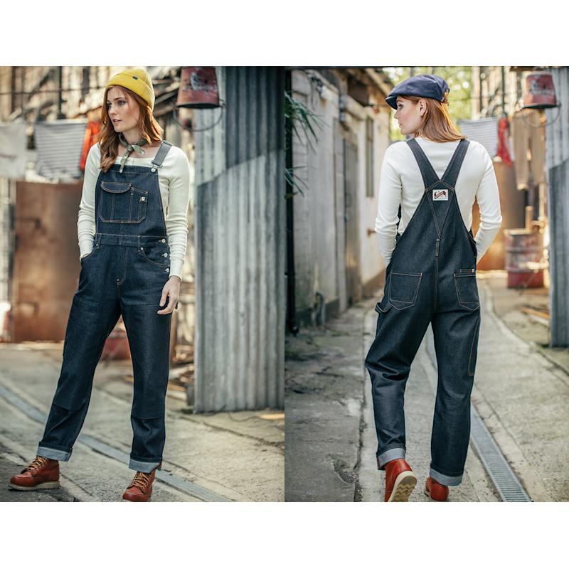 Damsons Lindsey Overalls Denim | &SONS Trading Co | Wolf & Badger