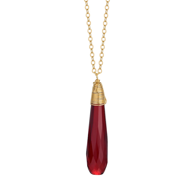 Thumbnail of Daria Red Necklace image