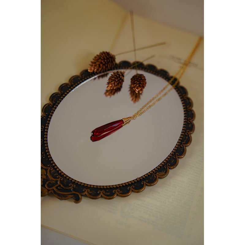 Thumbnail of Daria Red Necklace image