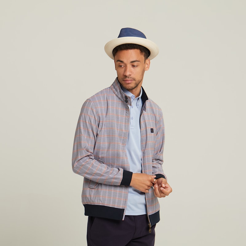 Thumbnail of Dasmarca Florence Marine Blue Summer Two Tone Crushable Hat image