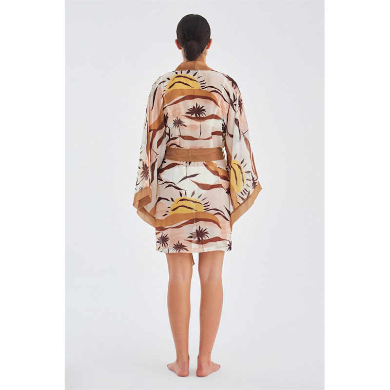 Thumbnail of Sahra Chiffon Kimono - Multicolour image