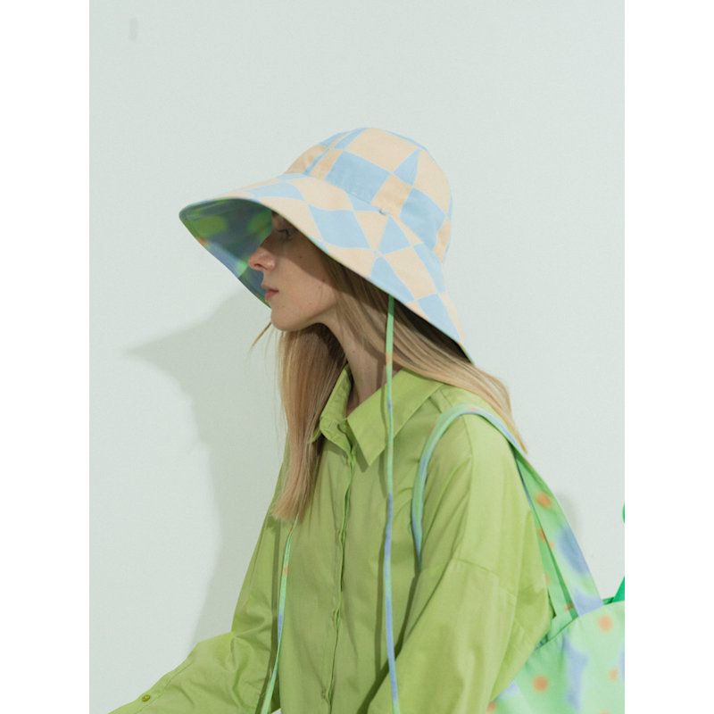 Thumbnail of Day Dream Reversible Sun Hat - Blue image