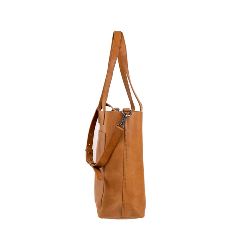 Thumbnail of Day Tote Leather Medium Camel image