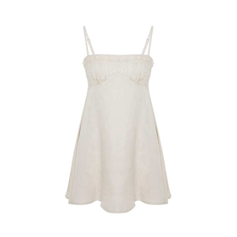 strappy backless mini dress Pcfg Women's Daydreamers Strappy Backless Mini Dress