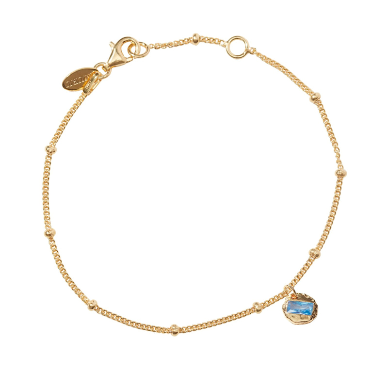 Thumbnail of December Birthstone Bracelet Gold image