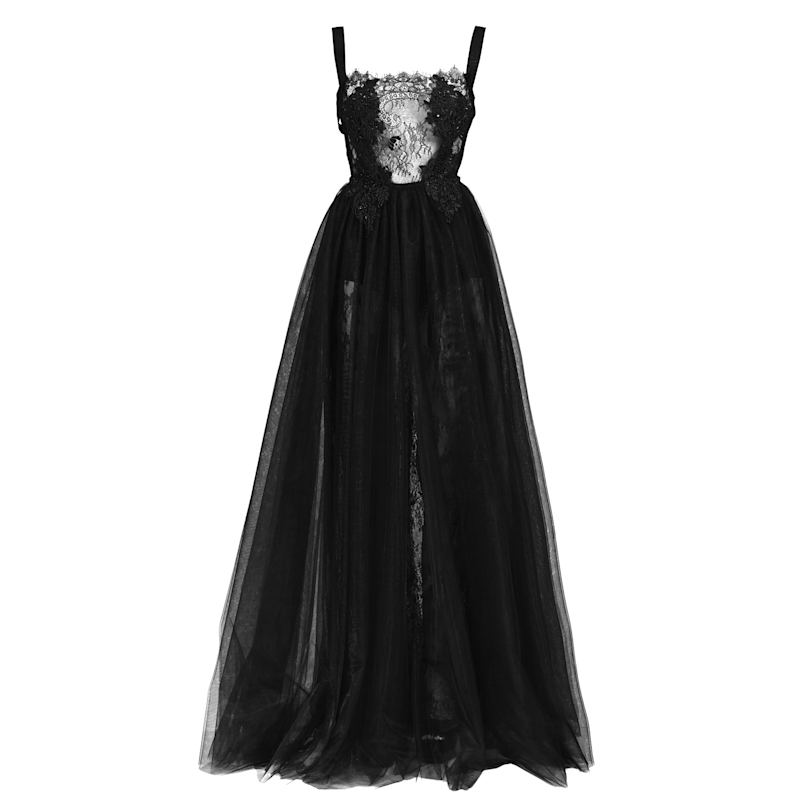 Thumbnail of Deconstructed Lace And Tulle Overall Gown image