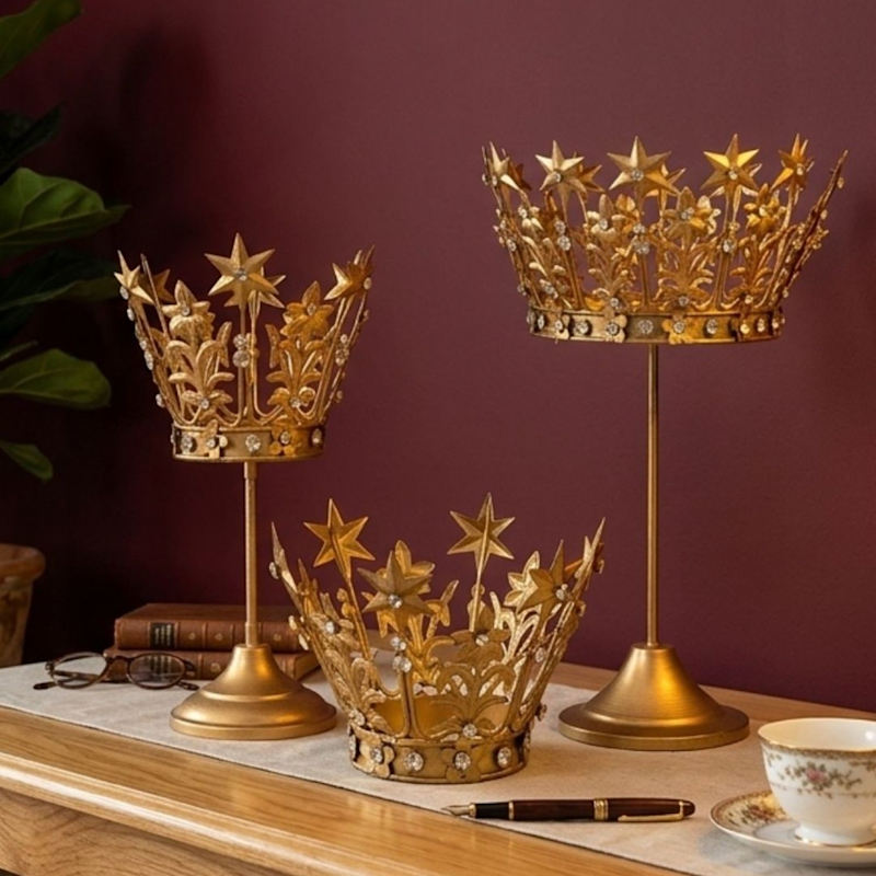 Thumbnail of Crown T-Light On Stand image