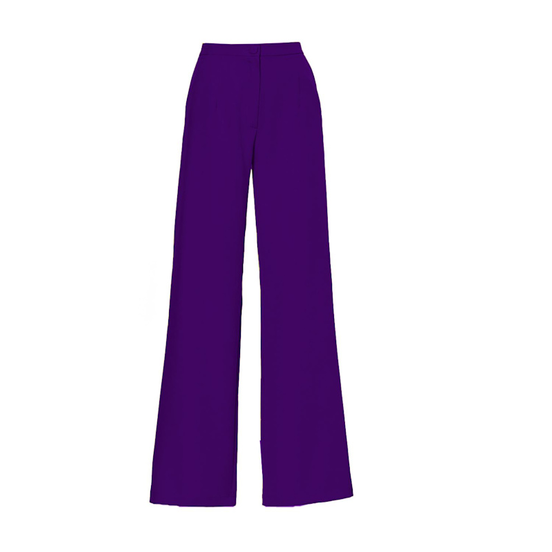Thumbnail of Deep Purple Flared Trousers image