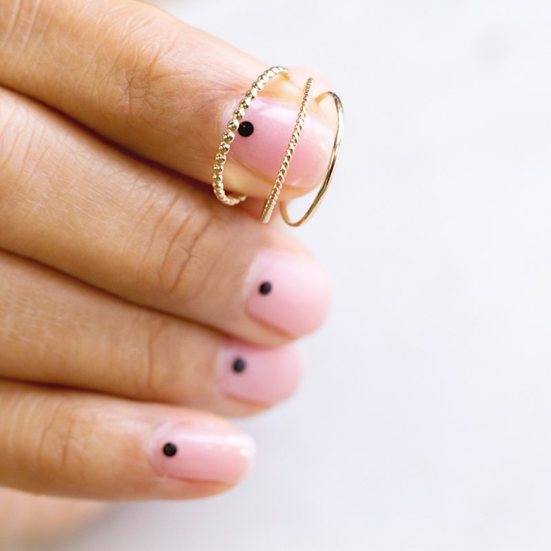 Thumbnail of Delicate Trio Stacking Rings image