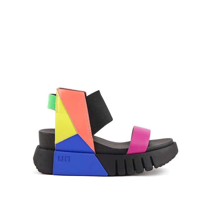 Delta 3D Sandal - Neon Flair | United Nude | Wolf & Badger