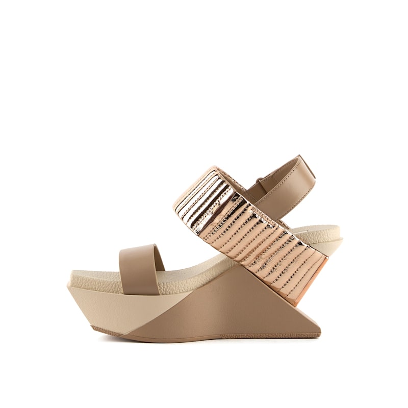 Delta Wedge Puffier - Rose Gold | United Nude | Wolf & Badger