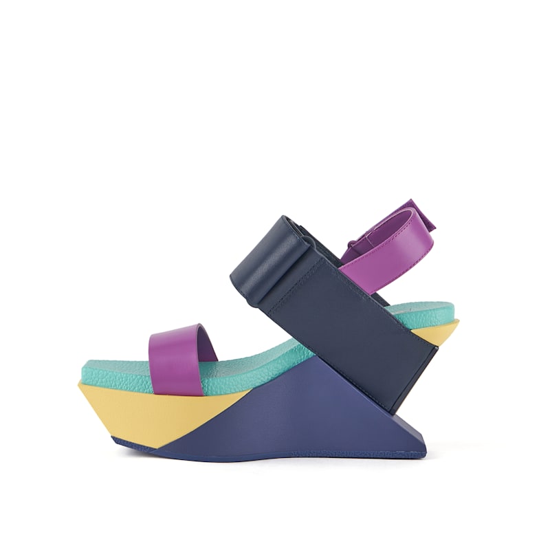 Thumbnail of Delta Wedge Sandal - Dazzle Mix image