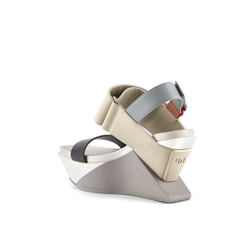 Thumbnail of Delta Wedge Sandal - Neutrals image