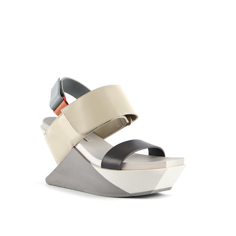 Thumbnail of Delta Wedge Sandal - Neutrals image