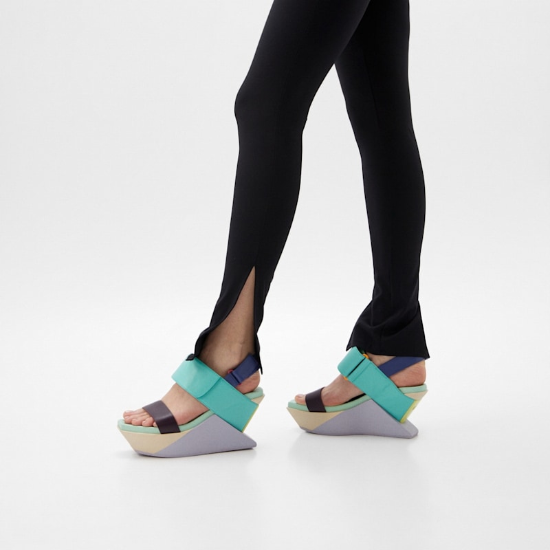 Thumbnail of Delta Wedge Sandal - Party image