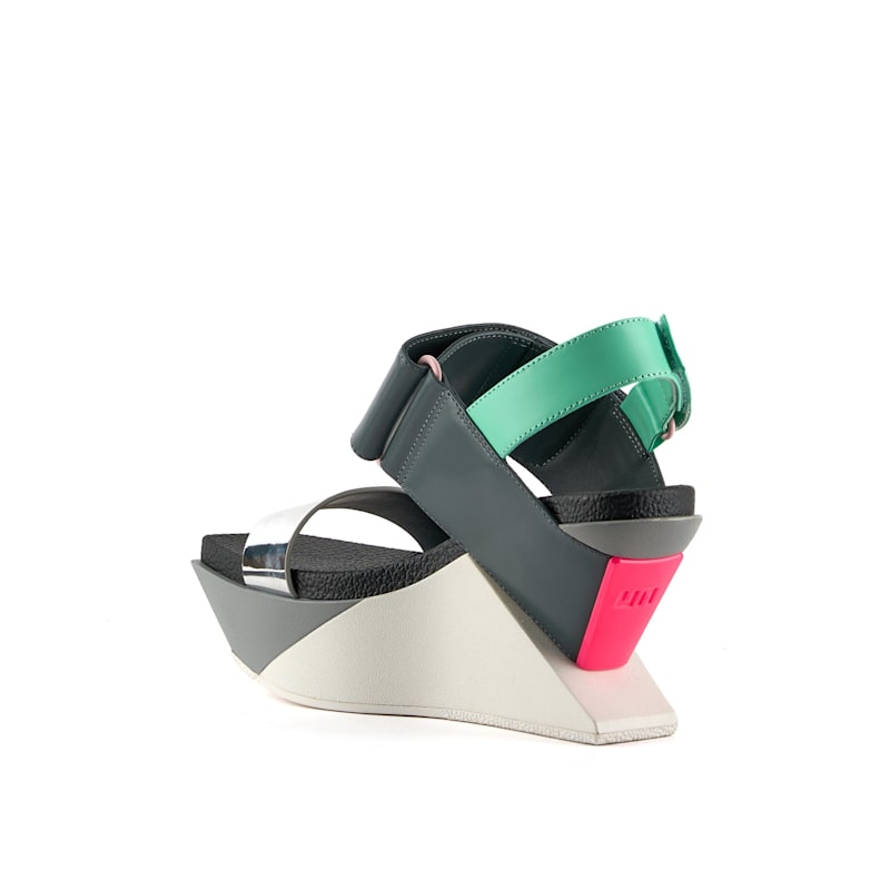 Delta Wedge Sandal - Future Mix | United Nude | Wolf & Badger