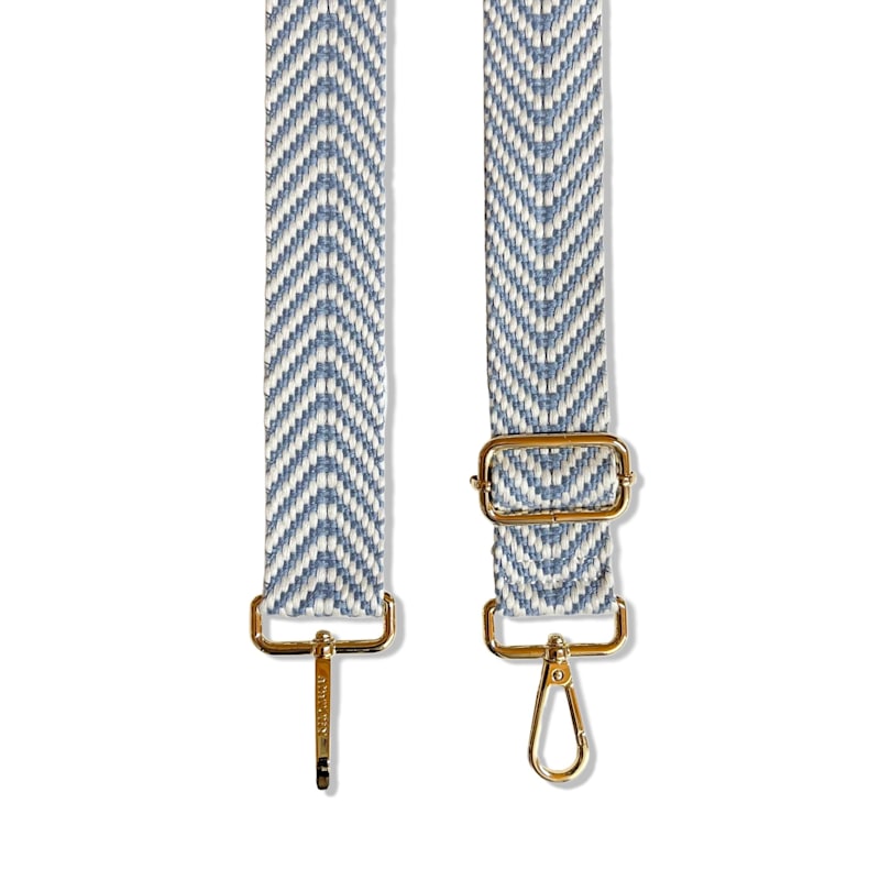 Thumbnail of Denim Blue Chevron Strap image
