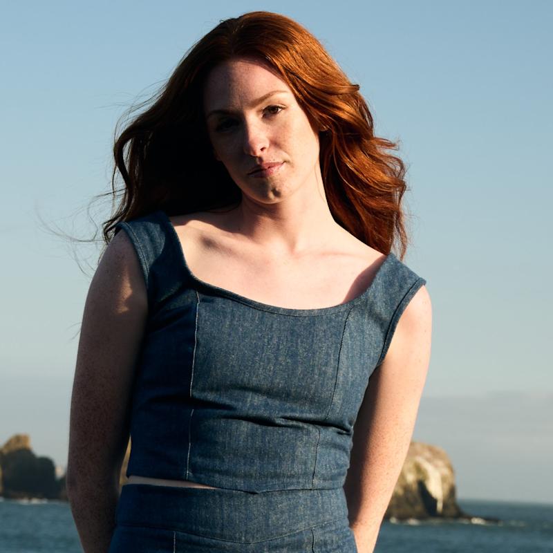 Thumbnail of Denim Corset Top image