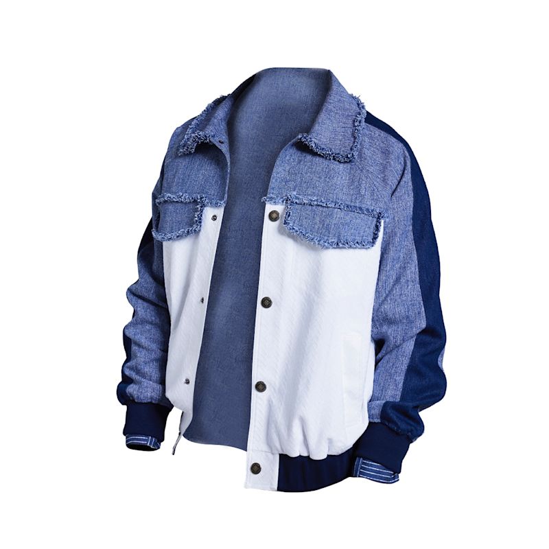 Thumbnail of Denim Patchwork Jacket image