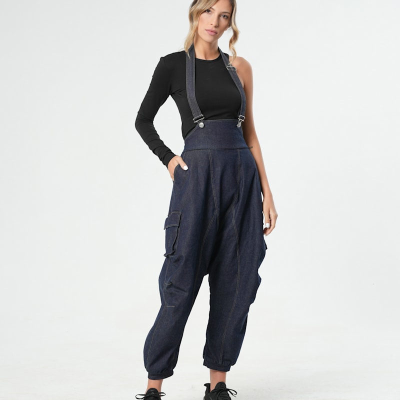 Thumbnail of Blue Denim Jumpsuit image