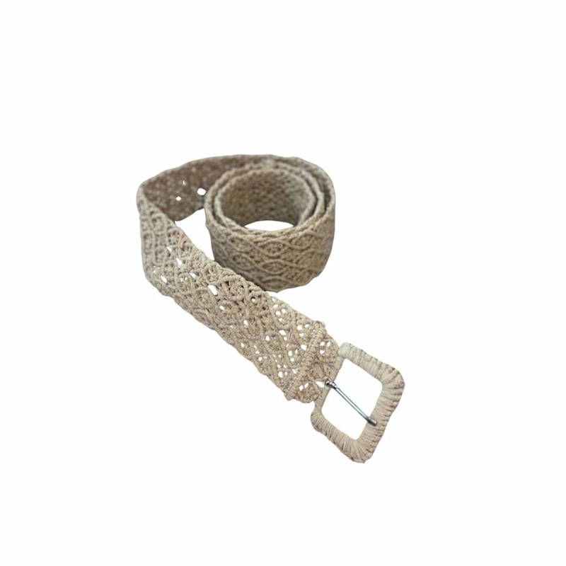 Thumbnail of Dentelle Raffia Belt image