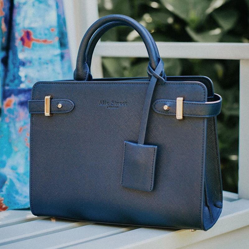 Thumbnail of Derby Occasion Handbag In Navy Blue image