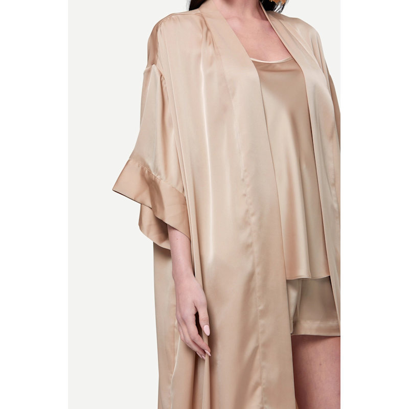 Thumbnail of Destiny Kimono In Gilded Beige image