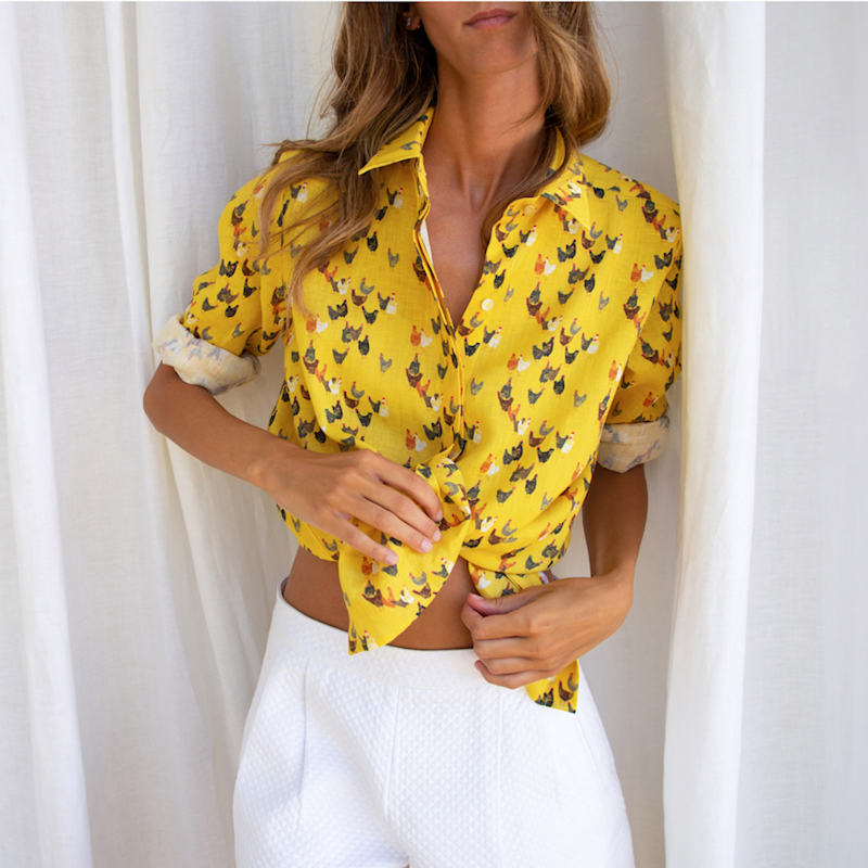 Thumbnail of Chicks Linen Shirt image