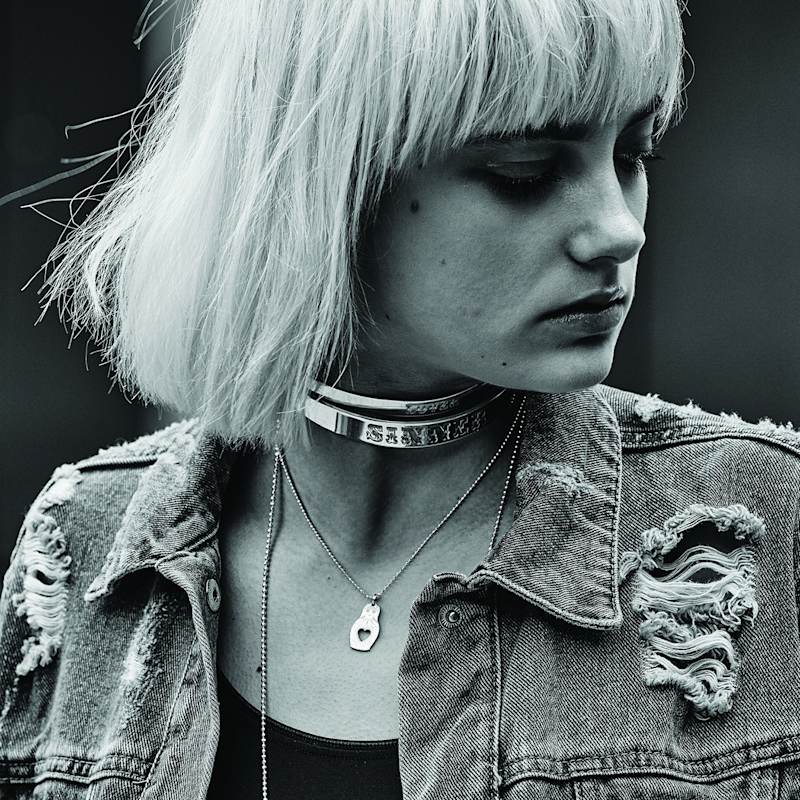 Thumbnail of Silver Russian Doll Single Long Drop Earring image