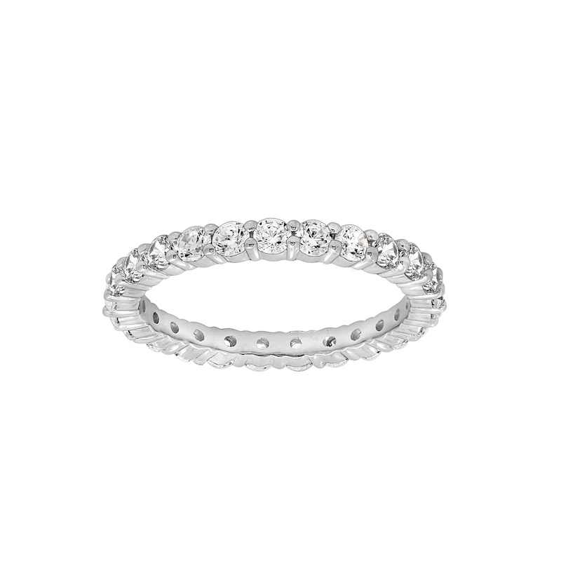 Thumbnail of Diamonbliss Two Carats Round Eternity Ring, White image