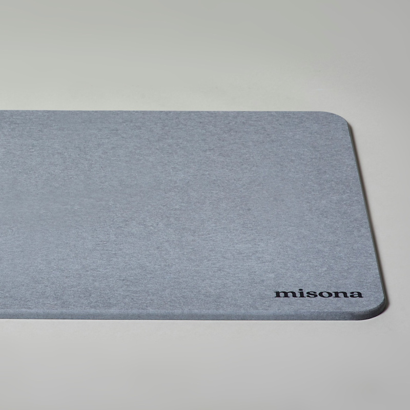 Thumbnail of Diatomite Stone Bath Mat - Grey image