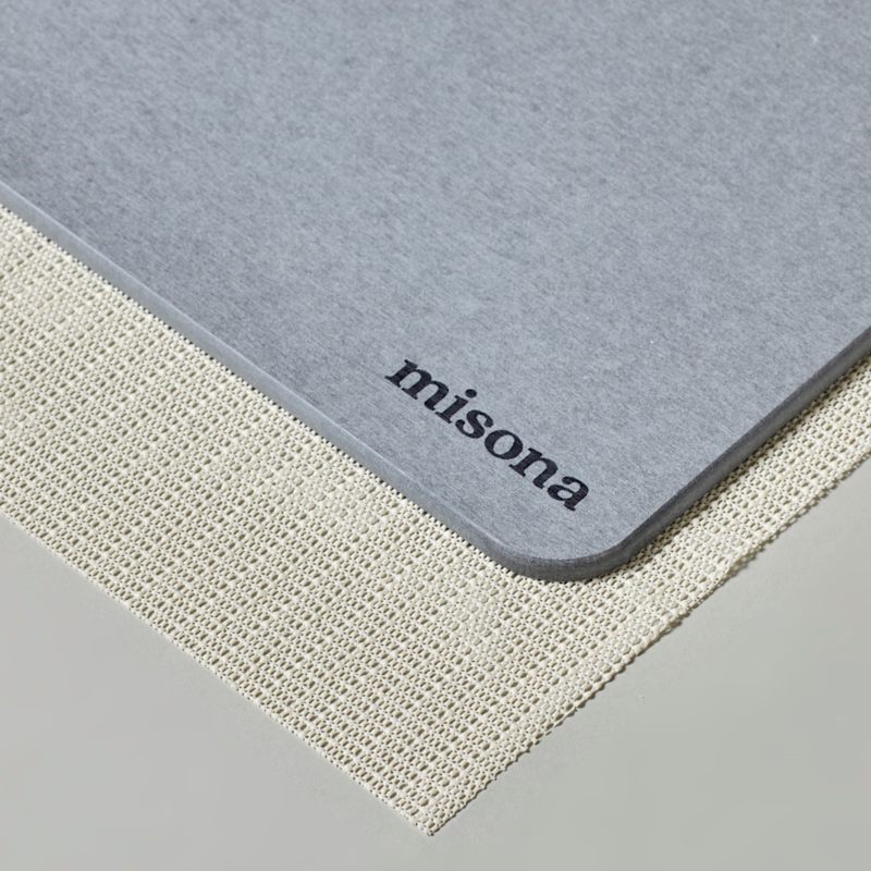 Thumbnail of Diatomite Stone Bath Mat - Grey image