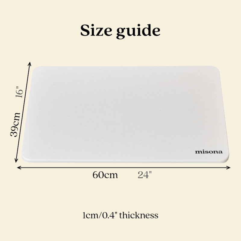 Thumbnail of Diatomite Stone Bath Mat - White image