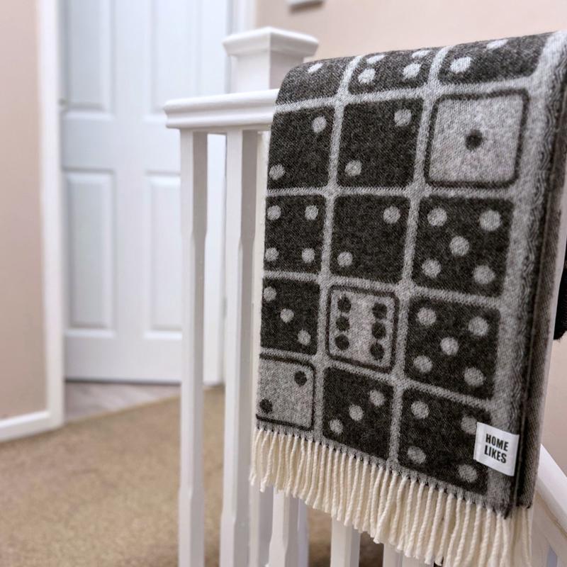 Thumbnail of Dice Wool Throw image