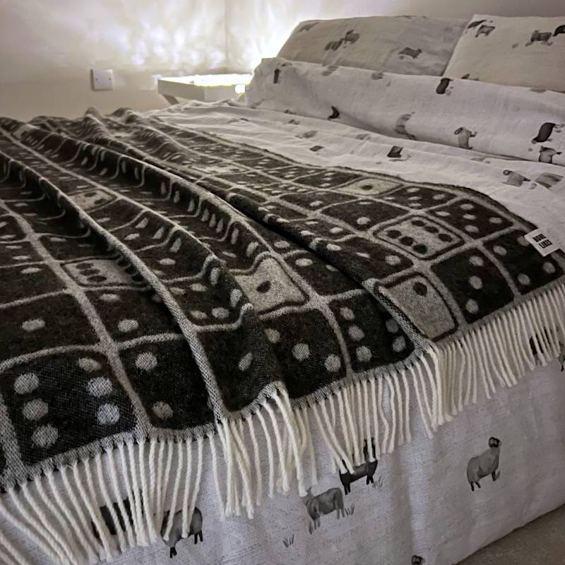 Thumbnail of Dice Wool Throw image