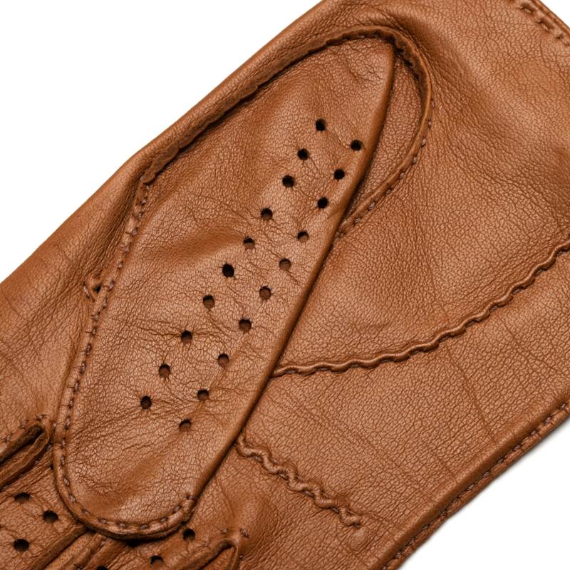 Thumbnail of Monza - Nappa Leather Driving Gloves For Man Camel image