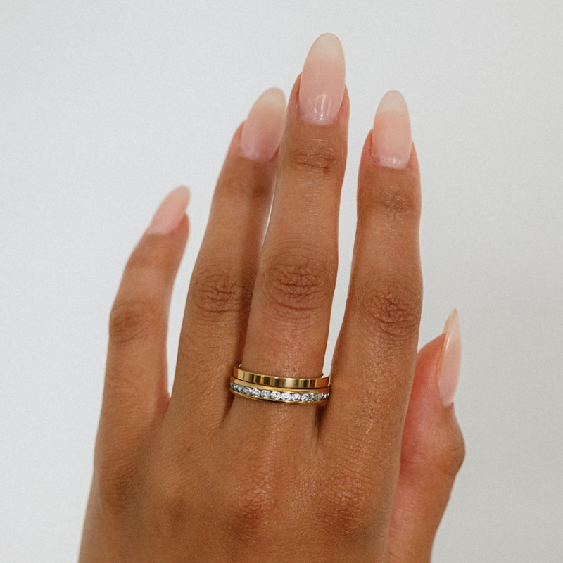 Thumbnail of Doppio Ring Set image