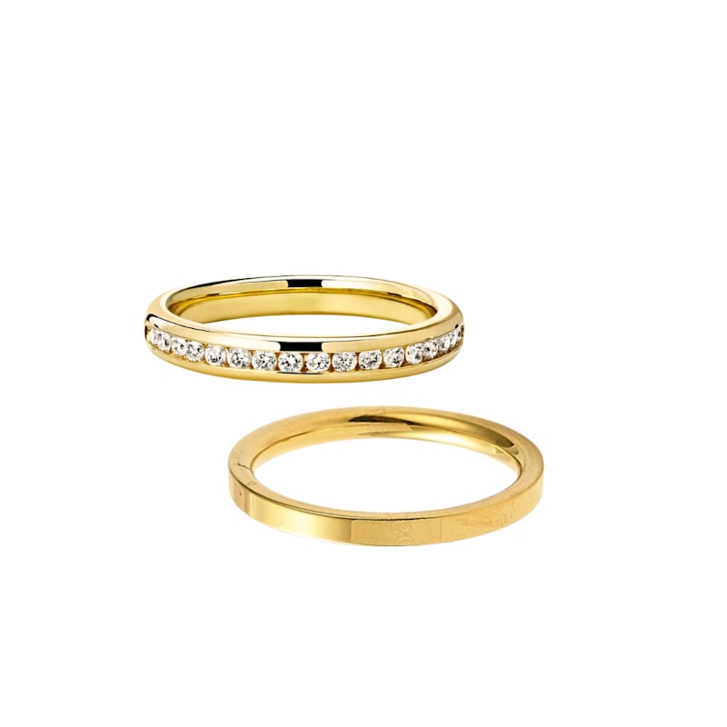 Thumbnail of Doppio Ring Set image