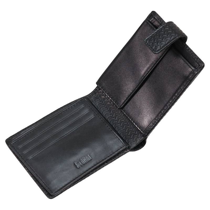 Thumbnail of Draco Carbon Leather Embossed Wallet image