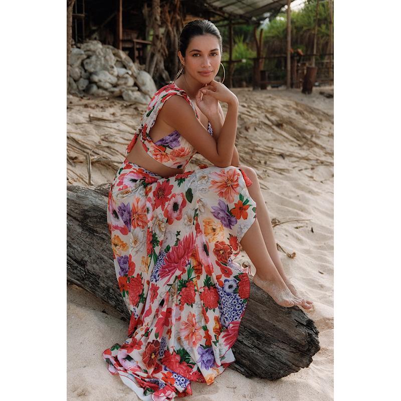 Thumbnail of Long Spirit Skirt – Ecru image