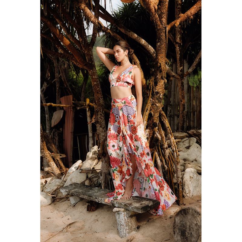 Thumbnail of Long Spirit Skirt – Ecru image