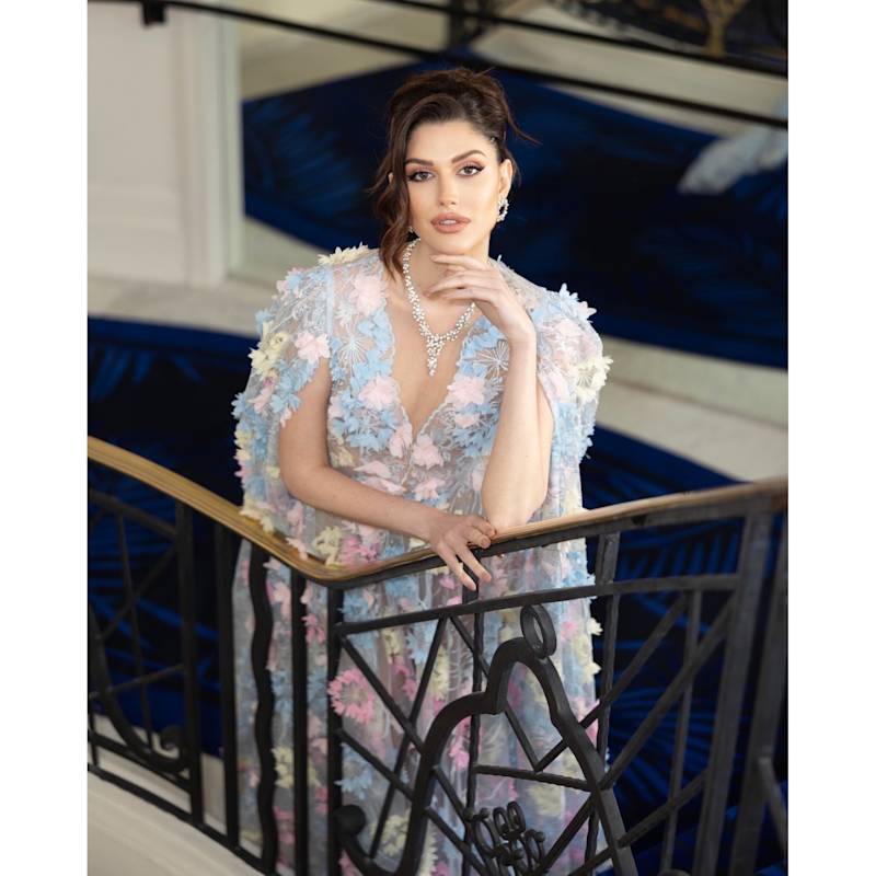 Thumbnail of Dress Hortensia With Detachable Sleeves Maxi image