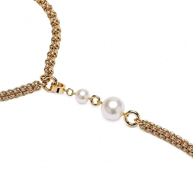 Thumbnail of Drift Pearl Lariat Necklace image