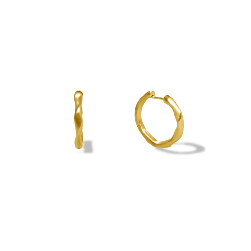 Thumbnail of Drop Hoops - Gold image