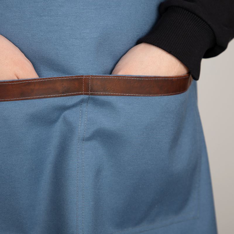 Thumbnail of Durable Canvas Work Apron - Steel Blue - Provence image