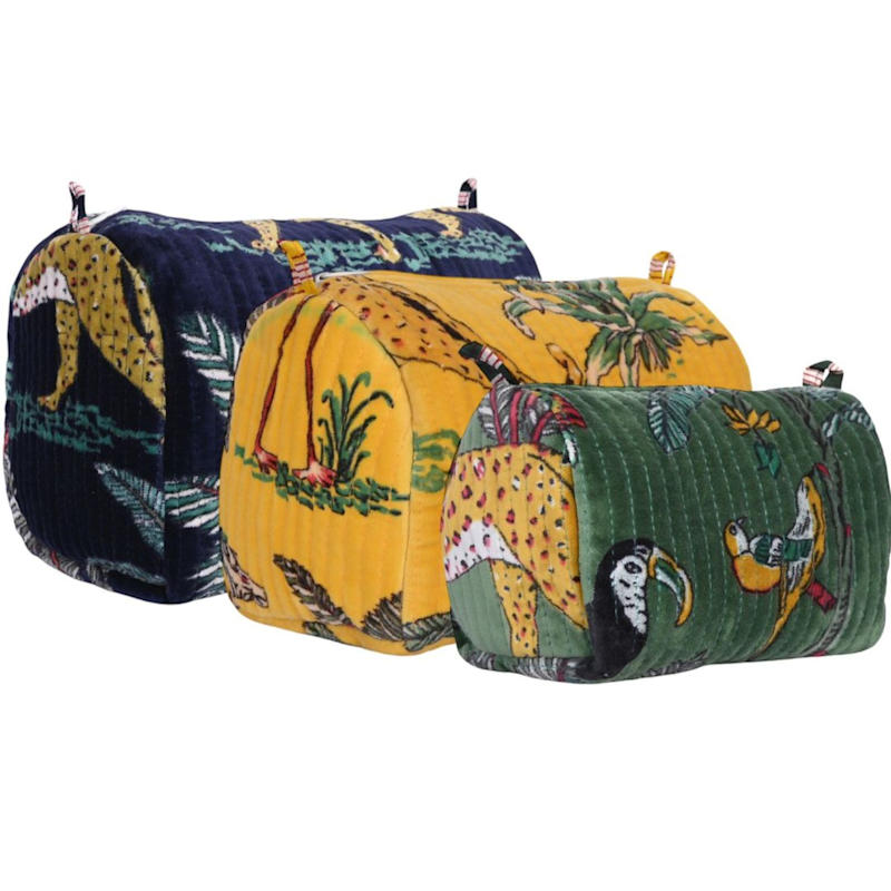 Thumbnail of Dusky Jungle Velvet Mixed Piece Travel Set image