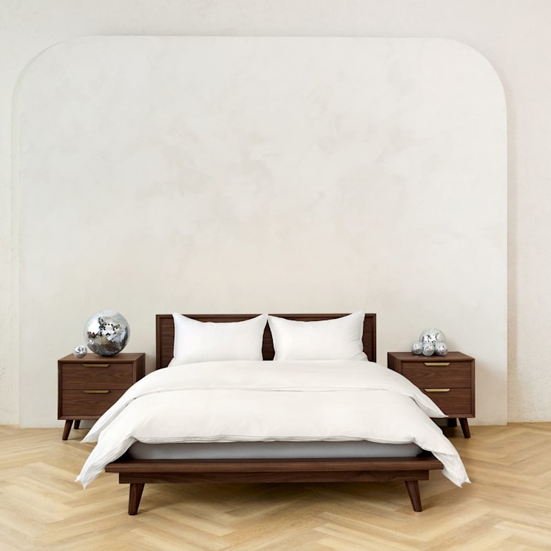 Thumbnail of Duvet Cover Set With Three Sided Zipper, Us King / Uk Super King - Classic White image